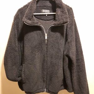 Black zip up sweatshirt